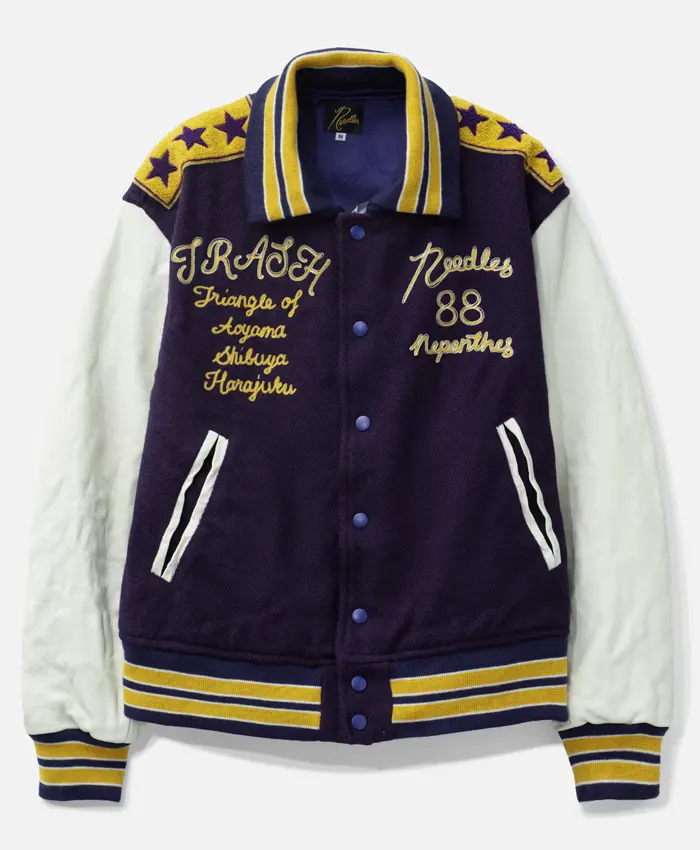 Needles Lettered Purple Jacket