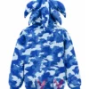 Neptun X Sonic 2026 Blue Camo Hoodie Back