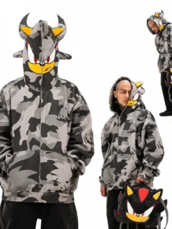 Neptun X Sonic 2026 Men's Camo Hooded Jacket