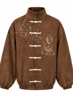 Neptun x Avatar Brown Chinese Style Jacket