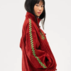 Neptun x Sonic 2026 Red Suede Jacket