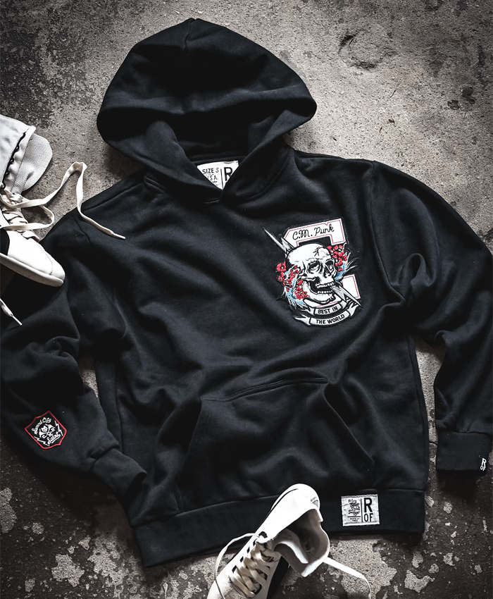 New CM Punk Black hoodie