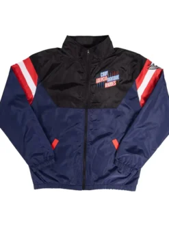New Cody Rhodes Neon Nightmare Full-Zip Windbreaker Jacket