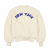 New York Mets x Alpha x New Era MA-1 Sherpa Flight Jacket Back