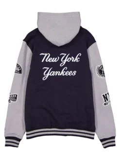 New York Yankees Throwback Patch Jacket Back