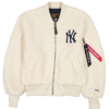New York Yankees x Alpha x New Era MA-1 Sherpa Flight Bomber Jacket