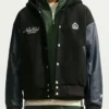 Nike Club Men's Black Wool Varsity Jacket