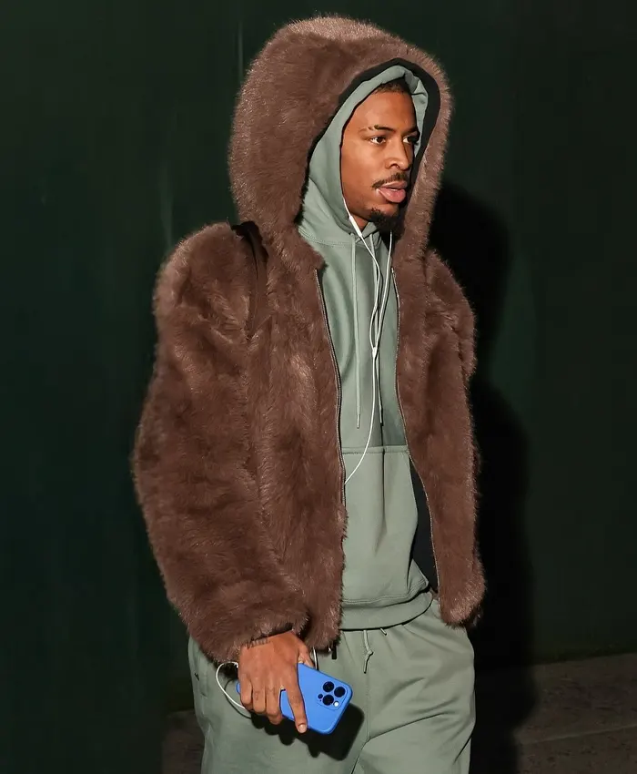 Nike Morant Fur Jacket With Hood