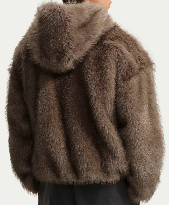 Nike Morant’s Fur Jacket Back