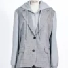 Nike Naomi Osaka Grey Jacket Blazer With Hood