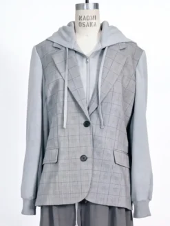 Nike Naomi Osaka Grey Jacket Blazer With Hood
