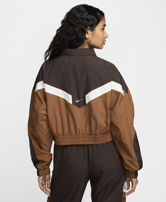 Nike Sportswear Womens NSW Woven Zip Crop Windrunner Jacket