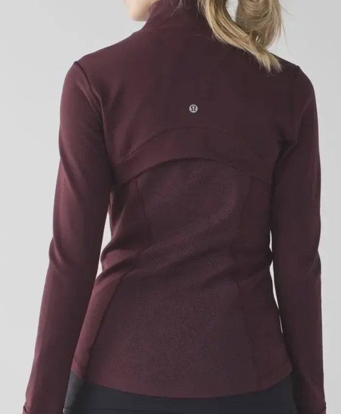 Nobody Wants This Esther Lululemon Burgundy Define Jacket Back
