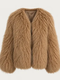 Nobody Wants This Justine Lupe as Morgan Fur Jacket