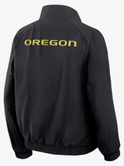 Oregon Ducks Nike Primetime Club Twill Jacket Back