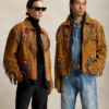 PRL x TÓPA Standing Sage Fringe Jacket