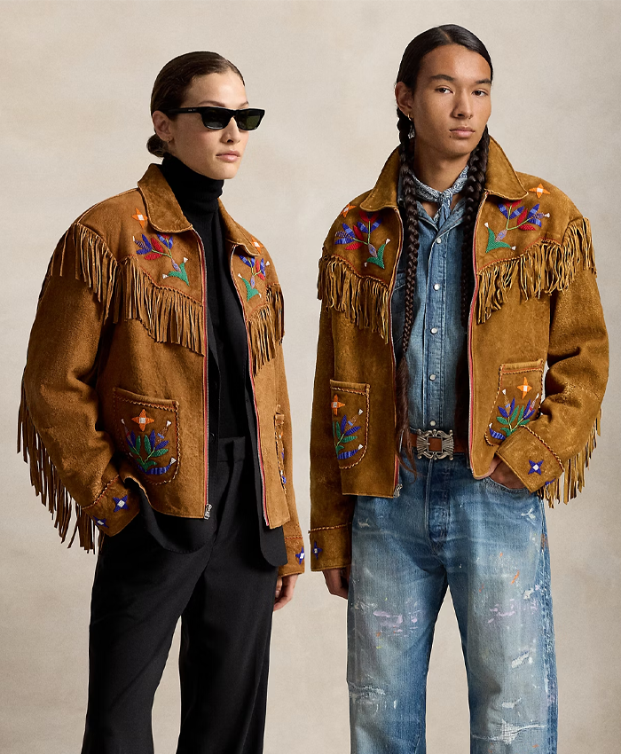 PRL x TÓPA Standing Sage Fringe Jacket