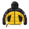 Palace Pertex Balaclava Puffa Black Yellow