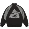 Palace Skateboards x Avirex Fall Winter 2026 Black Fleece Track Top Jacket back view