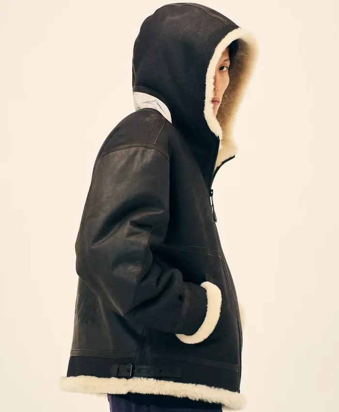 Palace Winter 2026 Shearling Leather Jacket for Men