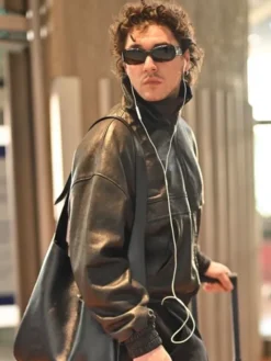 Paris-Fashion-Week-Belmont-Cameli-Leather-Jacket