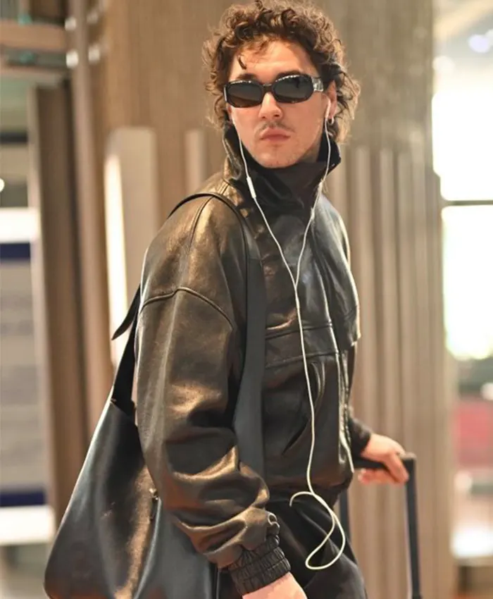 Paris-Fashion-Week-Belmont-Cameli-Leather-Jacket