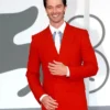 Patrick Schwarzenegger Red Blazer 2026