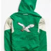 Philadelphia-Eagles-80s-Green-Anorak-Jacket