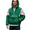 Philadelphia Eagles 80’s green anorak hooded jacket