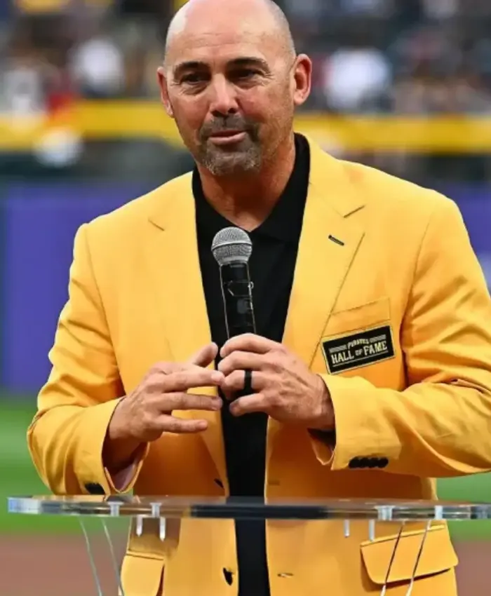 Pirates Hall of Fame Jack Wilson Yellow Blazer offers bold style, sharp tailoring, premium appeal, and standout character for fans.