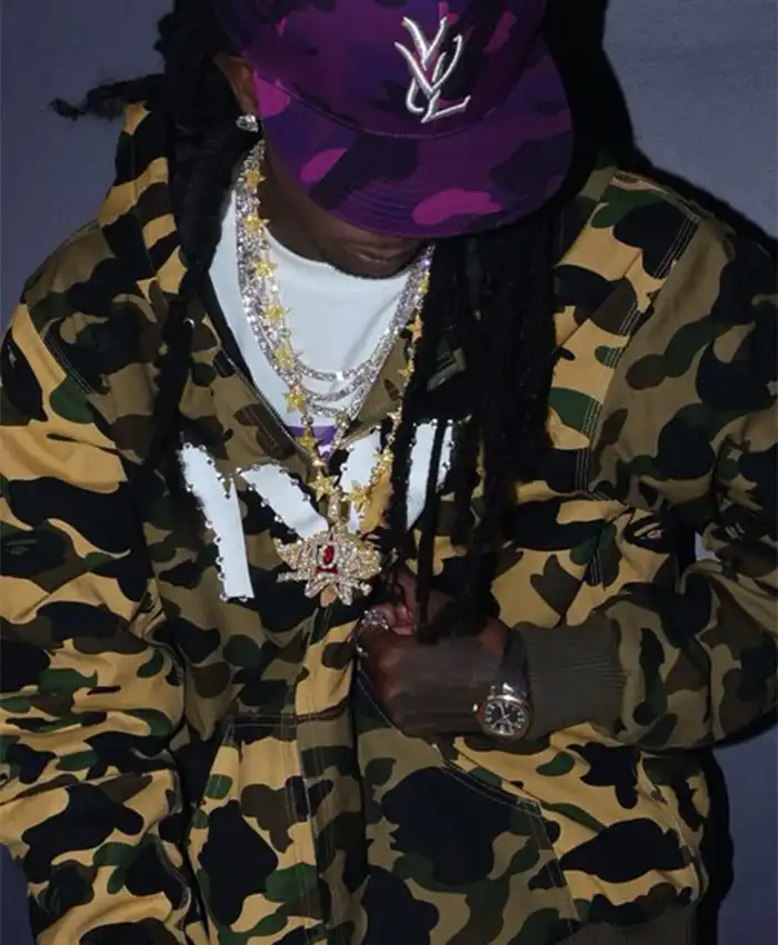 Playboi-Carti-YVL-x-BAPE-Camo-Hooded-Jacket