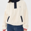 Polo Ralph Lauren Polo Bear Fleece Pullover Jacket For Womens