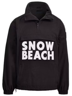 Polo Ralph Lauren Snow Beach Black Pullover Jacket