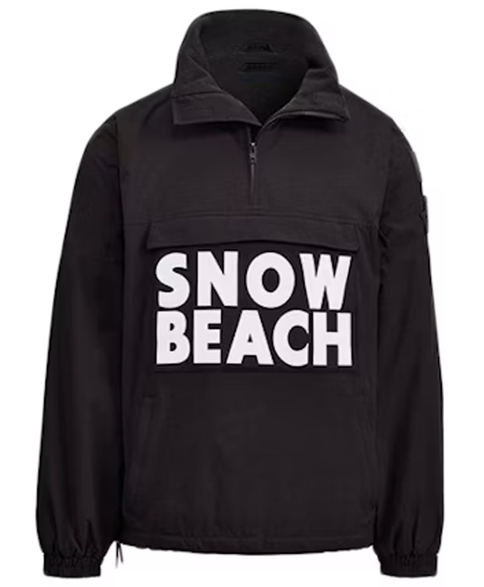 Polo Ralph Lauren Snow Beach Black Pullover Jacket