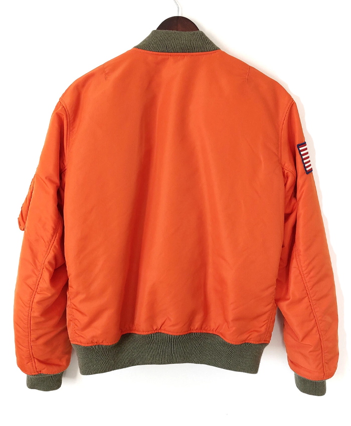 Polo Ralph Lauren Twill Flight Jacket Back