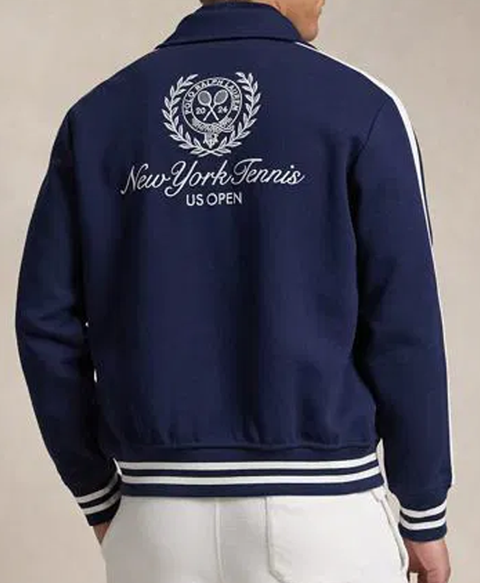 Polo Ralph Lauren US Open Crest Double-Knit Jacket Back