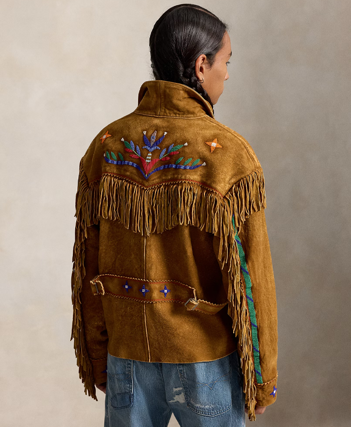 Polo Ralph Lauren x TÓPA Fringe Brown Jacket