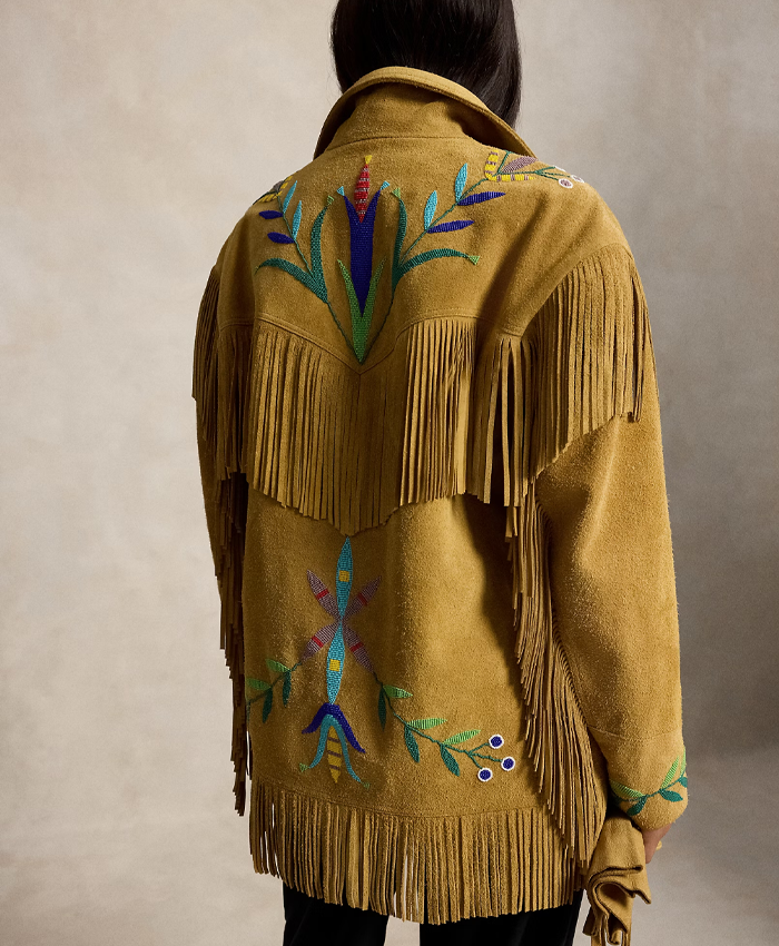 Polo Ralph Lauren x TÓPA Fringe Jacket Back