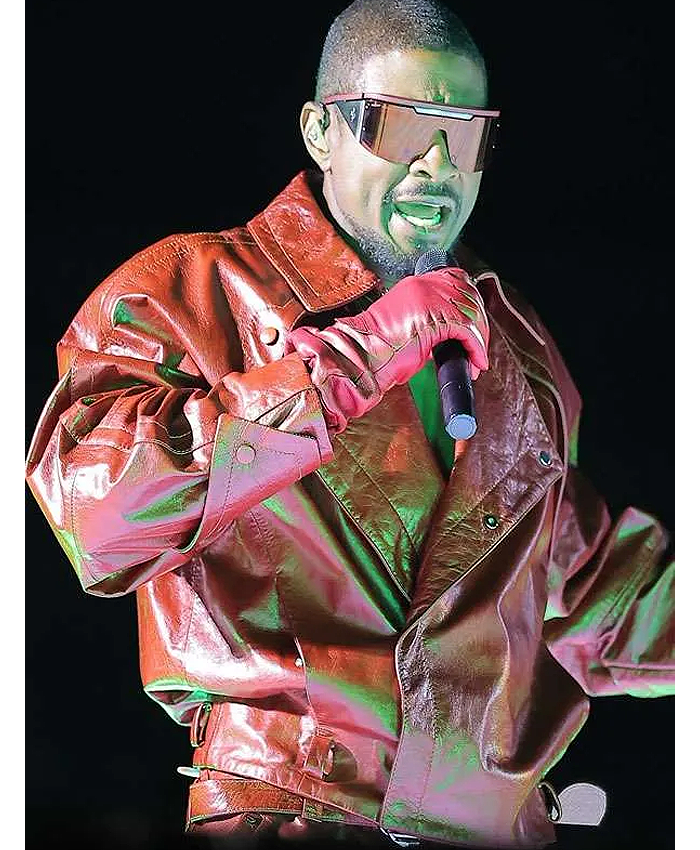 RB-Chicago-Tour-2026-Usher-Oversized-Red-Leather-Jacket-Front