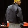 RB Tour Chris Brown Brown Leather Bomber Jacket