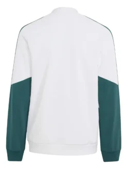 Real Madrid Adidas Training White Jacket Back