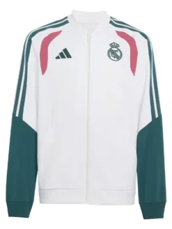 Real Madrid Adidas Training White Track Jacket