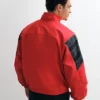 Red Adidas Santiago Track Top Jacket Back