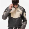 Represent X Belstaff Leather Race Motorcycle Jacket For Men