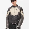 Represent X Belstaff Leather Racing Motorcycle Jacket For Men