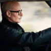 Roger Movie Masterplan 2026 Stanley Tucci Black Polyester Jacket On Sale