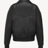Saint Laurent Leather Jacket Back