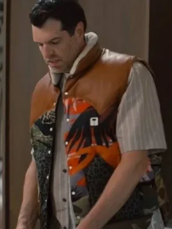 Sasha-Nobody-Wants-This-2024-Multicolor-Puffer-Vest