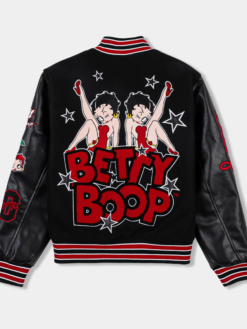 Shoe Palace x Betty Boop Black Jacket Back
