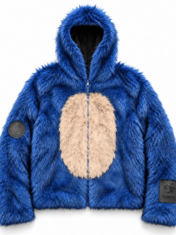 Shop 2026 Neptun x Sonic Fluffy Fur Hooded Jacket For Women and Men